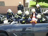 Übung Technische Hilfeleistung bei Verkehrsunfällen 06/2010